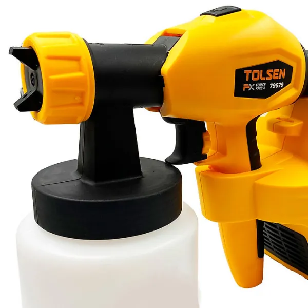Aerograf Tolsen 79579 0.8 l/ Yellow photo 4