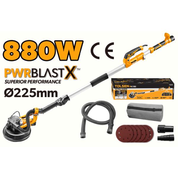 Șlefuitor Tolsen 79585 pentru pereți/ 880 W/ Black photo 2 Șlefuitor Tolsen 79585 pentru pereți/ 880 W/ Black photo 2