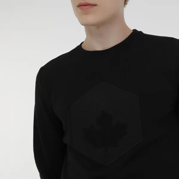 Hanorac pentru bărbați Lumberjack ML ARON 16SD4001 3PR Black photo 6