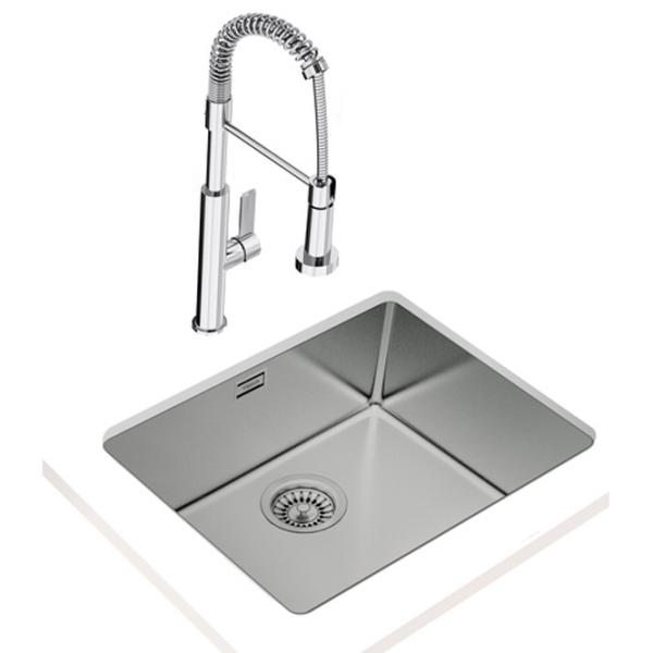 Chiuvetă Teka BE Linea RS15 50.40 54 x 44 / Oțel inoxidabil / Silver photo 2 Chiuvetă Teka BE Linea RS15 50.40 54 x 44 / Oțel inoxidabil / Silver photo 2