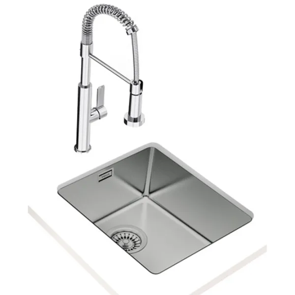 Chiuvetă Teka BE Linea RS15 34.40 44 x 38 / Oțel inoxidabil / Silver photo 2 Chiuvetă Teka BE Linea RS15 34.40 44 x 38 / Oțel inoxidabil / Silver photo 2