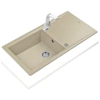 Chiuvetă Teka Stone 60L TG 1B 1D 100 x 51 / Piatră naturală / Beige photo 2