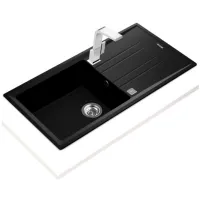 Chiuvetă Teka Stone 60L TG 1B 1D 100 x 51 / Piatră naturală / Black photo 2