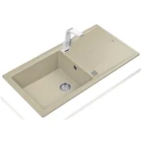 Chiuvetă Teka Stone 50B TG 1B 1D 86 x 51 / Piatră naturală / Beige photo 2