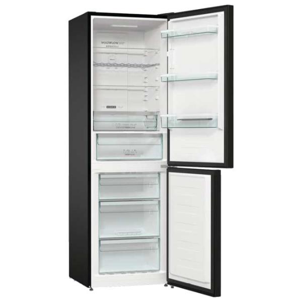 Frigider Gorenje NRK619EABXL4 cu congelator jos 300 l / 185 cm / Black photo 3