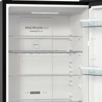 Холодильник Gorenje NRK619EABXL4 с нижней морозильной камерой 300 л / 185 cm / Черный photo 6