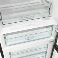 Холодильник Gorenje NRK619EABXL4 с нижней морозильной камерой 300 л / 185 cm / Черный photo 7