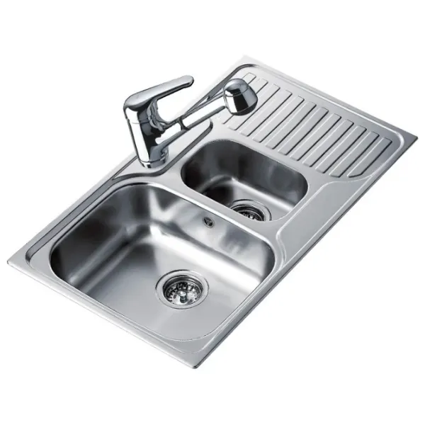 Chiuvetă Teka Princess 1 1/2 B 1/2 D 80 x 50 / Oțel inoxidabil / Silver photo 2 Chiuvetă Teka Princess 1 1/2 B 1/2 D 80 x 50 / Oțel inoxidabil / Silver photo 2
