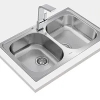 Chiuvetă Teka Universe 2B 80 79 x 50 / Oțel inoxidabil / Silver photo 2