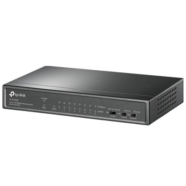 Switch TP-Link TL-SF1009P Black photo 2 Switch TP-Link TL-SF1009P Black photo 2