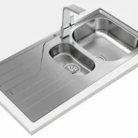 Chiuvetă Teka Universe 60 T-XP 1ЅB 1D 79 x 50 / Oțel inoxidabil / Silver photo 2