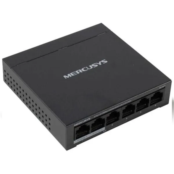 Switch Mercusys MS106LP Black photo 2