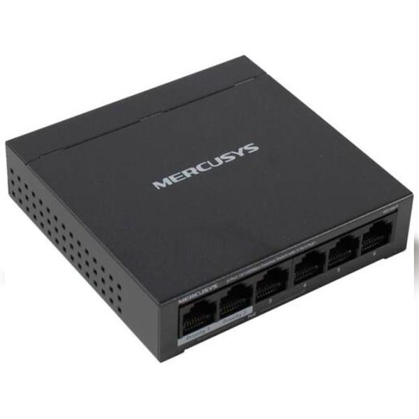 Switch Mercusys MS106LP Black photo 2