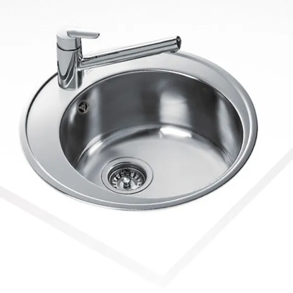 Chiuvetă Teka Centroval 45 51 x 51 / Oțel inoxidabil / Silver photo 2 Chiuvetă Teka Centroval 45 51 x 51 / Oțel inoxidabil / Silver photo 2