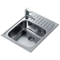 Chiuvetă Teka Classic 1B 65 x 50 / Oțel inoxidabil / Silver photo 2