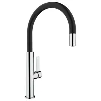 Baterie pentru bucătărie Teka FOT 995 Black Mono comandă/ pivotantă/ Alamă/ Black photo 2
