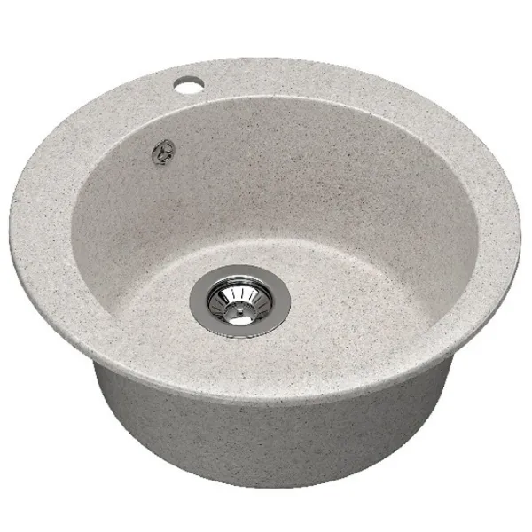Chiuvetă Dr.Gans Gala 51 x 51 / Piatră artificială / Gray photo 2