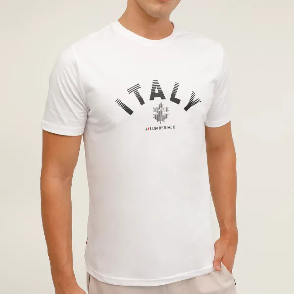 Tricou pentru bărbați Lumberjack ML AUSTIN 11SD1044 3PR Bumbac/ White photo 9