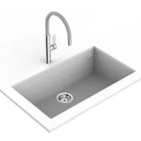Baterie pentru bucătărie Teka FOT 995 Stone Grey Mono comandă / Pivotantă / Alamă / Silver Grey photo 3