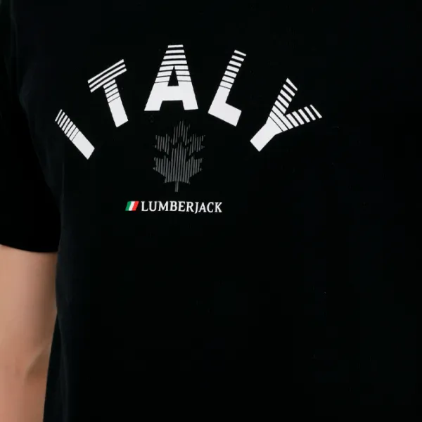 Футболка для мужчин Lumberjack ML AUSTIN 11SD1044 3PR Хлопок/ Черный photo 3