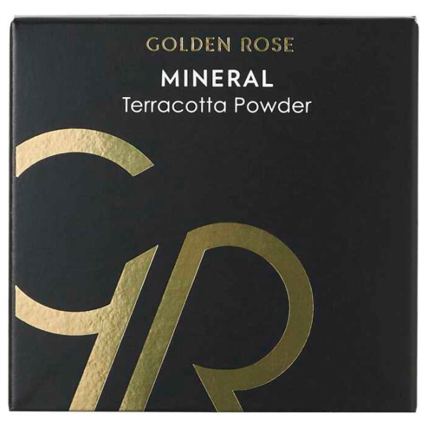 Пудра для лица Golden Rose Mineral Terracota 12 г/ Natural Rose photo 3