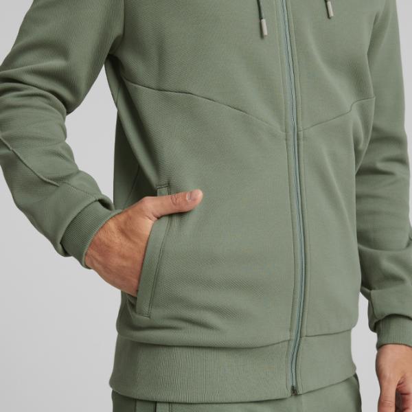 Толстовка для мужчин Puma Mapf1 Hooded Sweat Jacket Прямой/ Хаки photo 6