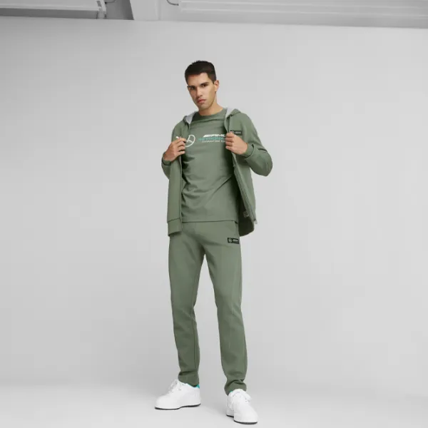 Толстовка для мужчин Puma Mapf1 Hooded Sweat Jacket Прямой/ Хаки photo 5