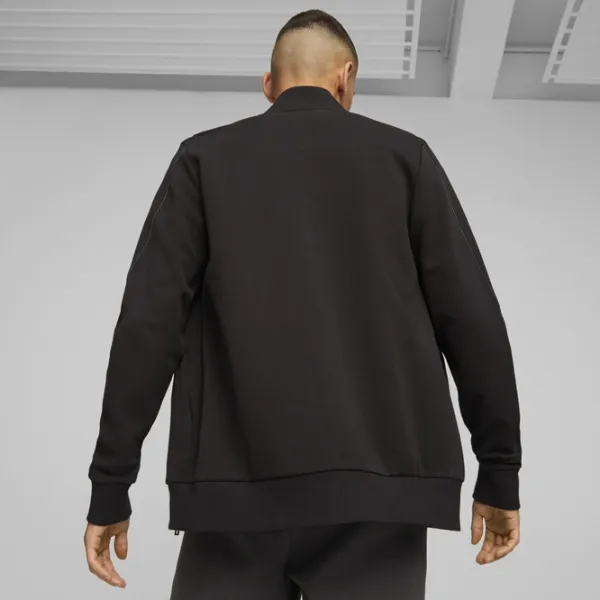 Hanorac pentru bărbați Puma Mapf1 Sweat Jacket Drept/ Black photo 4