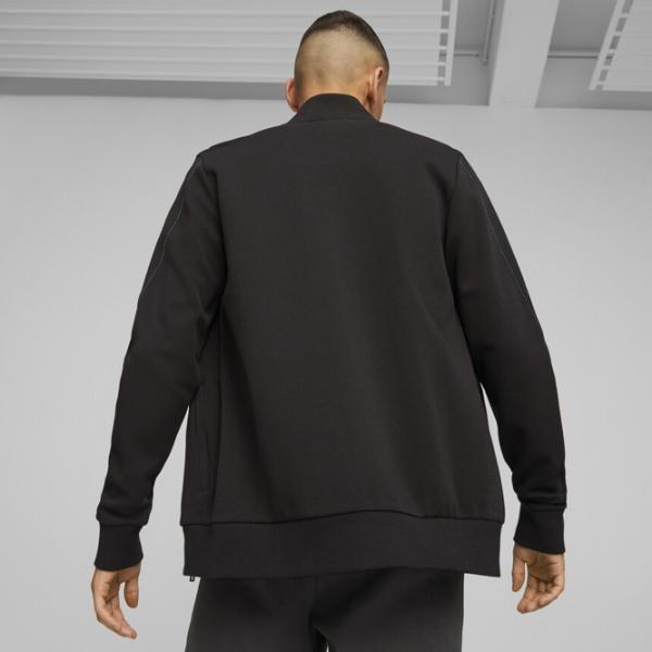Hanorac pentru bărbați Puma Mapf1 Sweat Jacket Drept/ Black photo 4