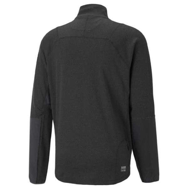 Толстовка для мужчин Puma M Seasons Polypropylene Raincell 1|2 Zip Прямой/ Черный photo 2