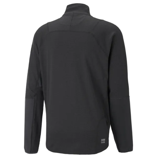 Hanorac pentru bărbați Puma M Seasons Polypropylene Raincell 1|2 Zip Drept/ Black photo 2