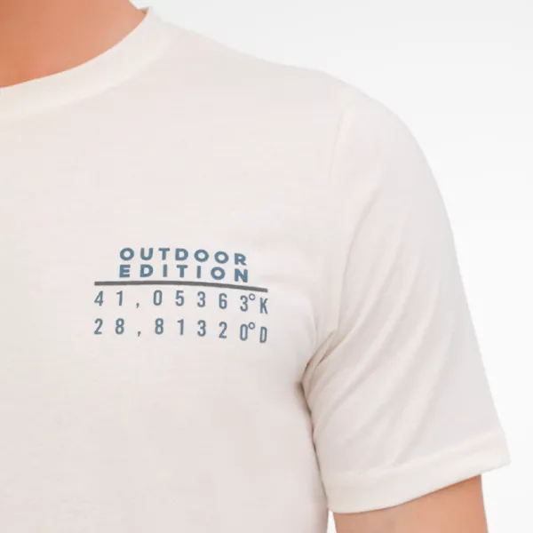 Tricou pentru bărbați Kinetix MR NEST 11SK01 3PR Bumbac/ Ecru photo 4
