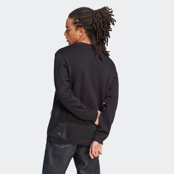 Толстовка для мужчин Adidas M Ce Swt Прямой/ Черный photo 5