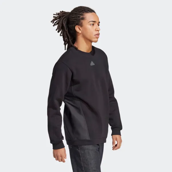 Hanorac pentru bărbați Adidas M Ce Swt Drept/ Black photo 6