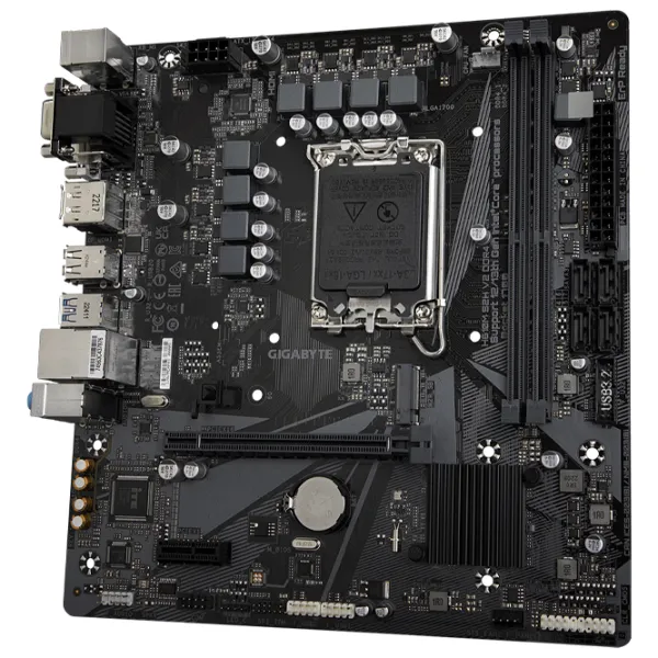Placă de bază Gigabyte H610M S2H V2 mATX/ Intel H610M photo 2