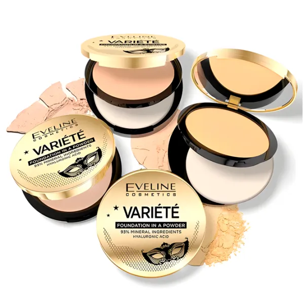 Pudră pentru față Eveline Cosmetics Variete 8 g/ Ivory photo 3
