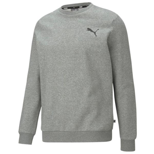 Hanorac pentru bărbați Puma Ess Small Logo Crew Fl Drept/ Gray photo 2