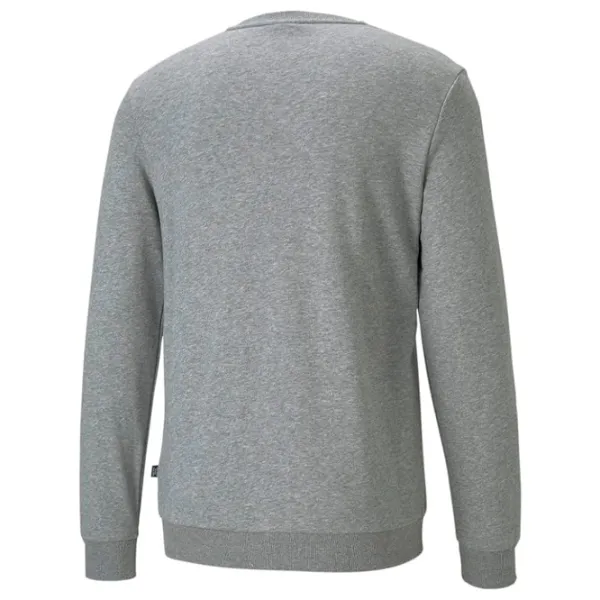 Hanorac pentru bărbați Puma Ess Small Logo Crew Fl Drept/ Gray photo 3