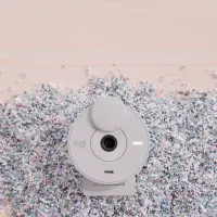 Web Camera Logitech Brio 300 2 MP / White photo 7