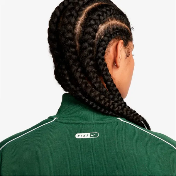 Толстовка для женщин Nike W Nsw Flc Tt Sw Весна - лето/ Зелёный photo 6