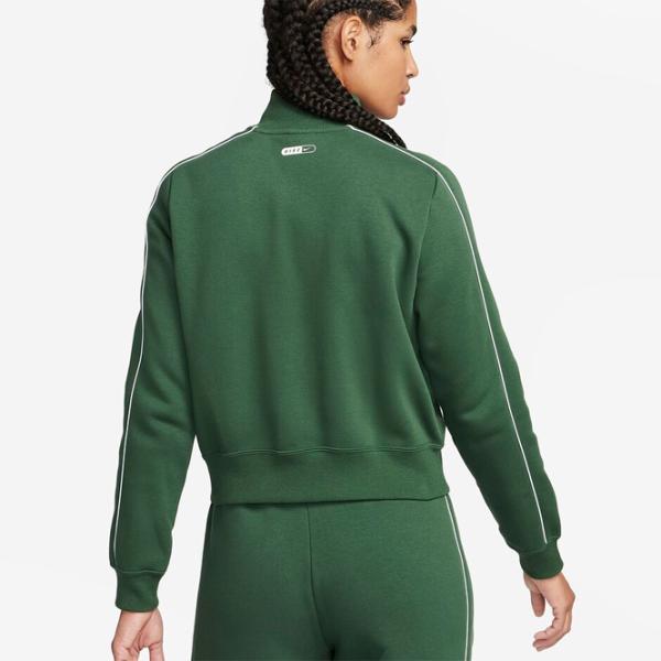 Hanorac pentru femei Nike W Nsw Flc Tt Sw Primăvară - vară/ Green photo 2