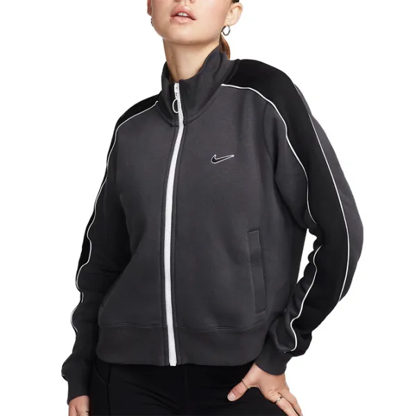 Hanorac pentru femei Nike W Nsw Flc Tt Sw Primăvară - vară/ Black photo 2 Hanorac pentru femei Nike W Nsw Flc Tt Sw Primăvară - vară/ Black photo 2