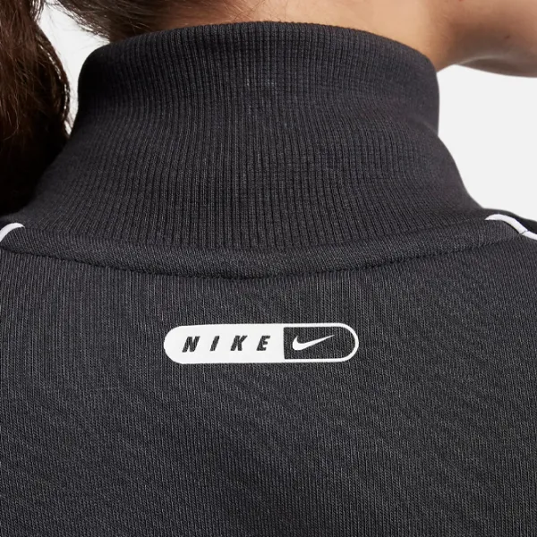 Толстовка для женщин Nike W Nsw Flc Tt Sw Весна - лето/ Черный photo 7