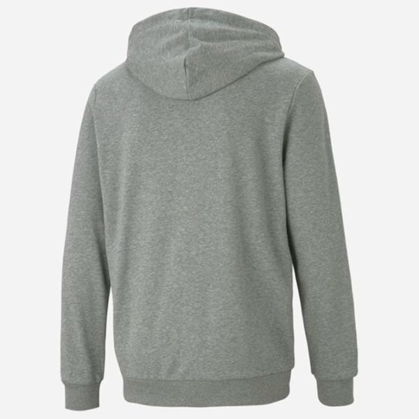 Hanorac pentru bărbați Puma Ess Small Logo Fz Hoodie Fl Drept/ Gray photo 2