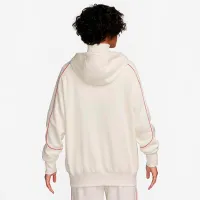 Hanorac pentru femei Nike Sportswear Oversized Fleece Pullover Beige photo 3