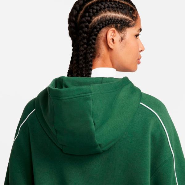 Hanorac pentru femei Nike Sportswear Oversized Fleece Pullover Green photo 4 Hanorac pentru femei Nike Sportswear Oversized Fleece Pullover Green photo 4