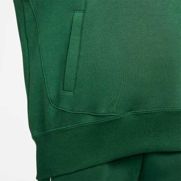 Hanorac pentru femei Nike Sportswear Oversized Fleece Pullover Green photo 7