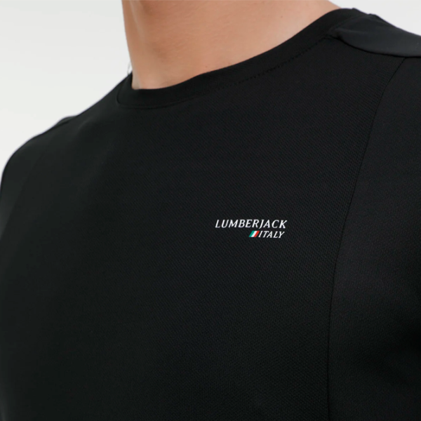 Футболка для мужчин Lumberjack 3W ML RENATO 11CT735 3PR Polyester/ Черный photo 4