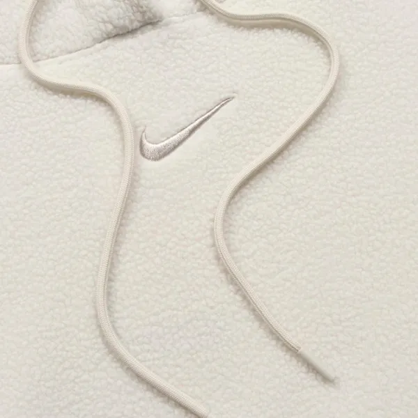 Толстовка для женщин Nike Sportswear Plush Oversized Pullover Белый photo 3