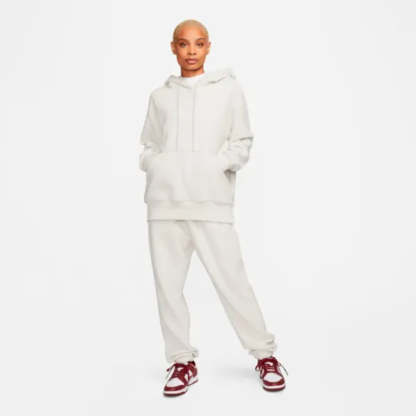 Толстовка для женщин Nike Sportswear Plush Oversized Pullover Белый photo 4